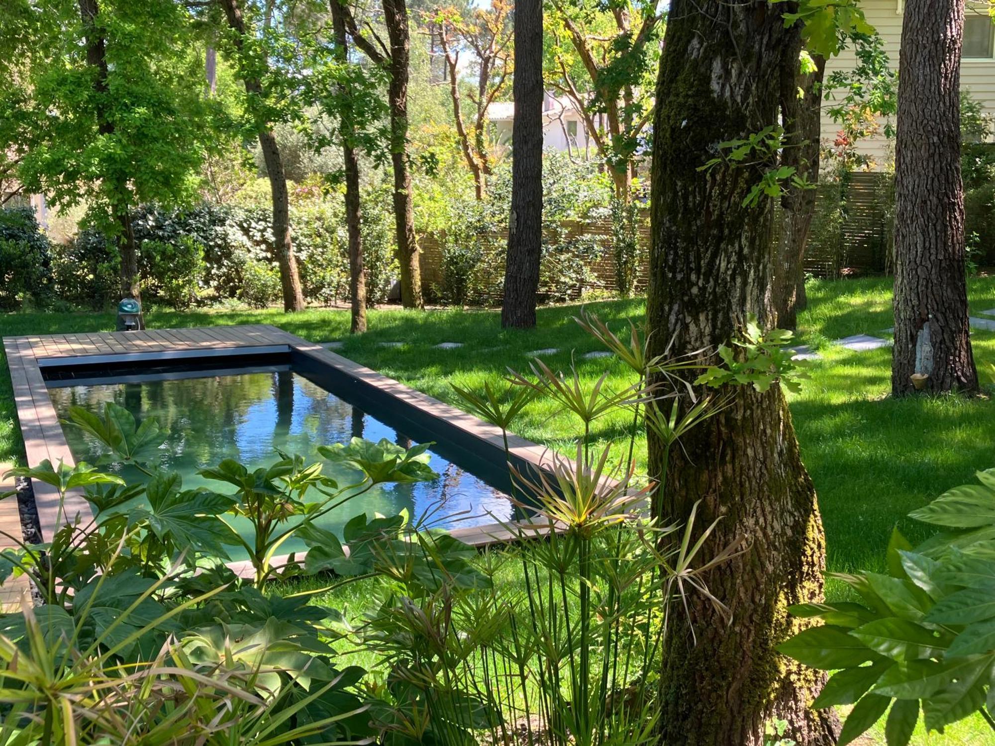 Nouveau - Ecolodge 'Calme Et Nature' - Avec Piscine Au Golf-Lac De Biscarrosse - Couchage 2 Personnes Eksteriør bilde