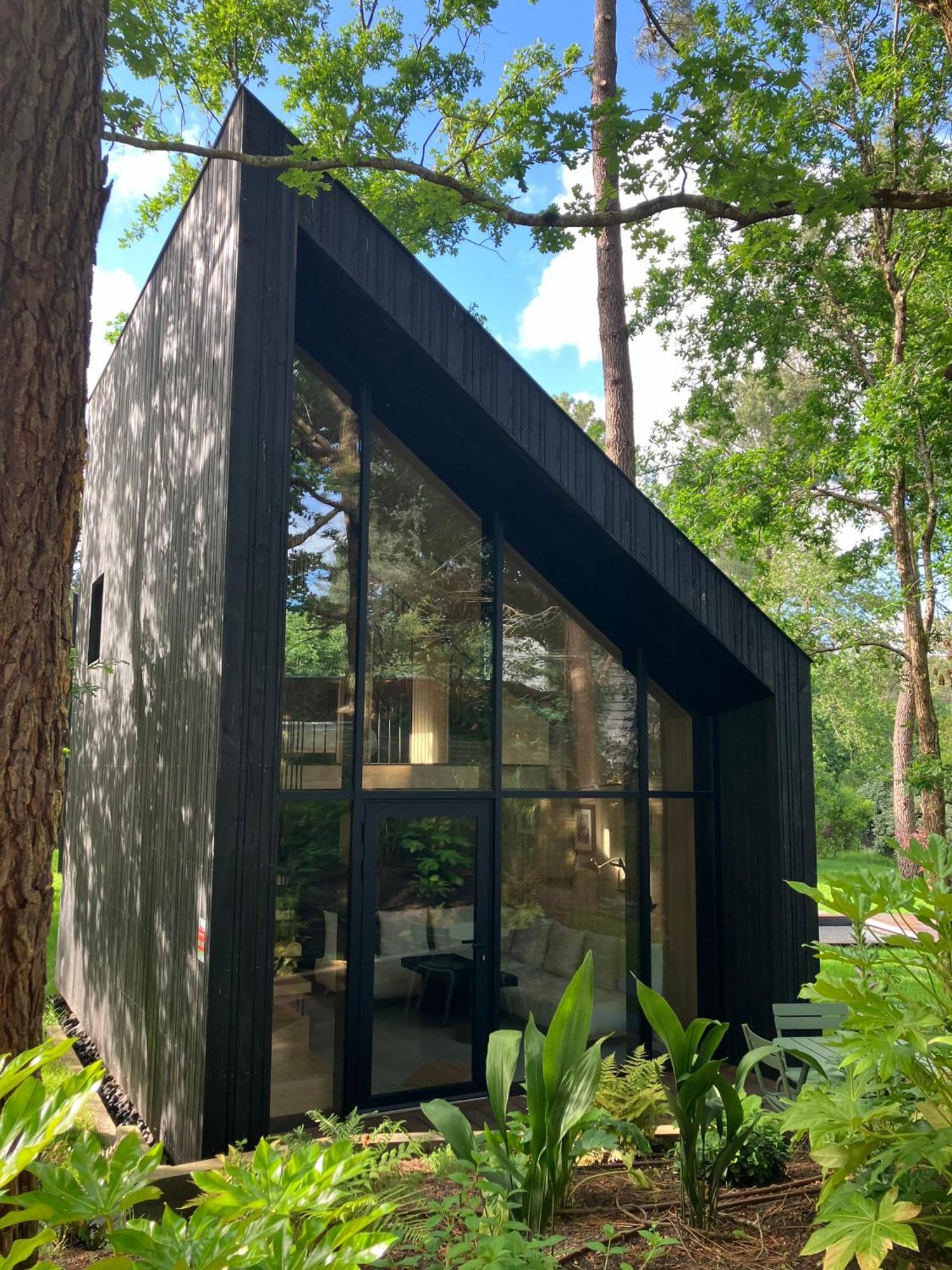 Nouveau - Ecolodge 'Calme Et Nature' - Avec Piscine Au Golf-Lac De Biscarrosse - Couchage 2 Personnes Eksteriør bilde