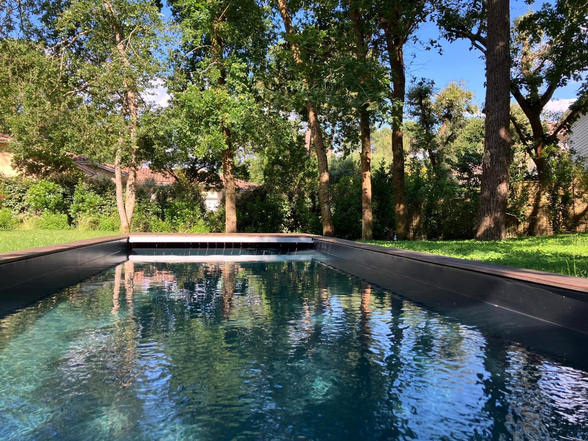Nouveau - Ecolodge 'Calme Et Nature' - Avec Piscine Au Golf-Lac De Biscarrosse - Couchage 2 Personnes Eksteriør bilde