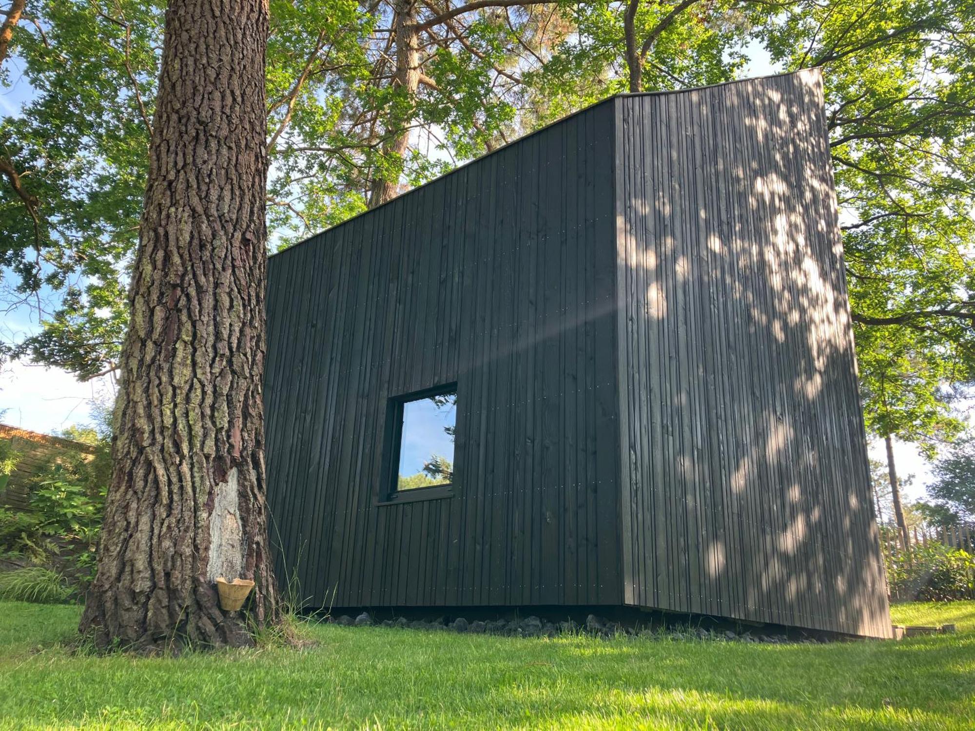 Nouveau - Ecolodge 'Calme Et Nature' - Avec Piscine Au Golf-Lac De Biscarrosse - Couchage 2 Personnes Eksteriør bilde
